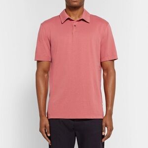 James Perse Men's Rose Polo Shirt